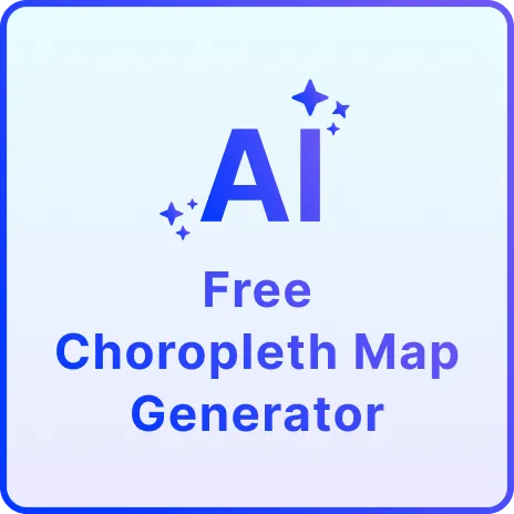 Free AI Choropleth Map Generator, AI Choropleth Map Maker Online